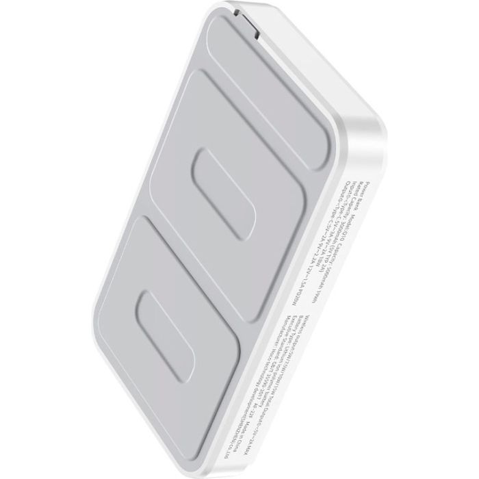 Hoco Q10 Transparent MagSafe 5000 mAh 20W White (775948) [101296]