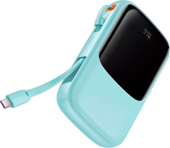 Baseus Qpow Digital Display 10000 mAh 15W Type-C Edition Blue (PPQD050003) [101237]