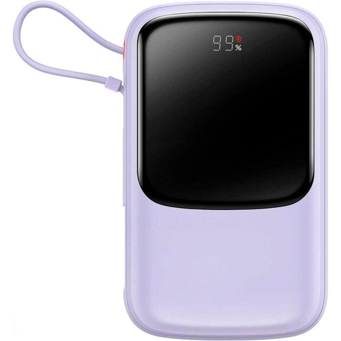 Baseus Qpow Digital Display 10000 mAh 15W Purple (PPQD050005) [101234]