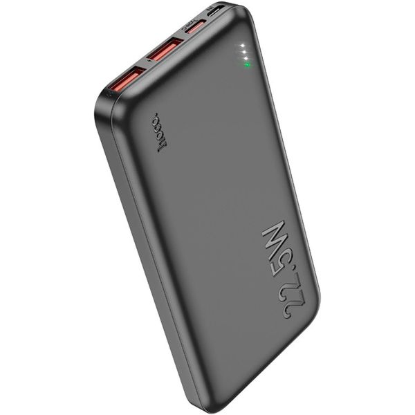 Зовнішній акумулятор Hoco J101 Astute 10000mAh 22.5W Black [101317]
