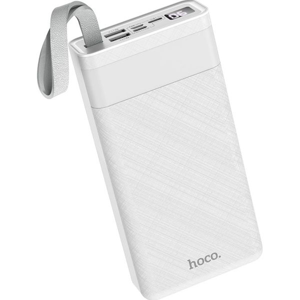Зовнішній акумулятор Hoco J73 Powerful 30000mAh 10W White (739421) [101340]