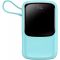 Baseus Qpow Digital Display 10000 mAh 15W Blue (PPQD050103) [101235]