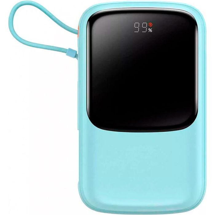 Baseus Qpow Digital Display 10000 mAh 15W Blue (PPQD050103) [101235]