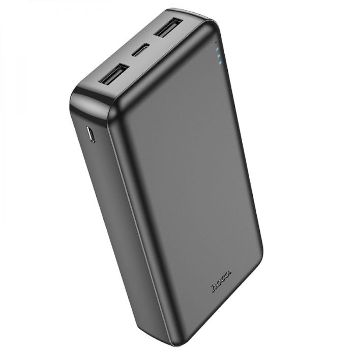 Hoco J100A High-ranking 20000 mAh 2 портів USB Type C/MicroUSB Black