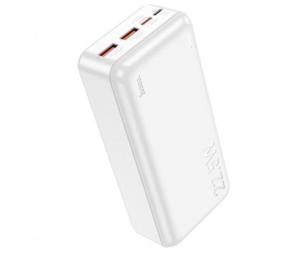 Hoco J101B Astute 22.5W fully compatible power bank(30000 mAh) White