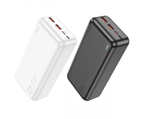 Hoco J101B Astute 22.5W fully compatible power bank(30000 mAh) White
