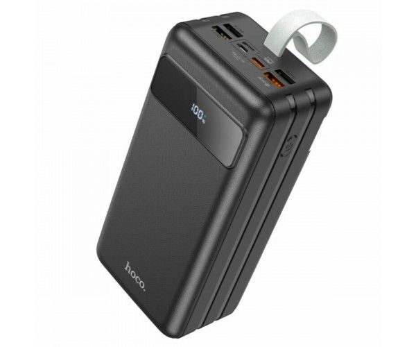 Зовнішній акумулятор HOCO J86B Electric 22.5W fully compatible power bank(60000mAh) Black