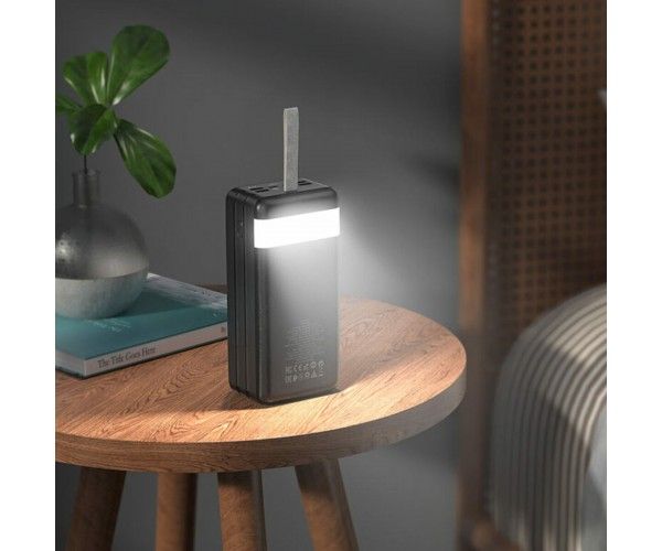Hoco J86B Electric 22.5W fully compatible power bank(60000 mAh) Black