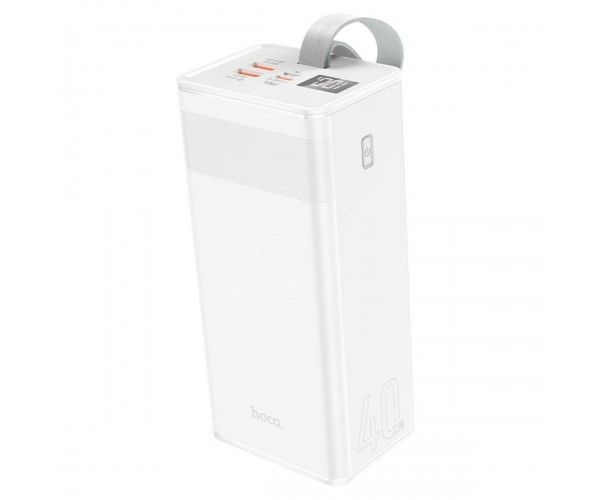 Hoco J86 Powermaster 22.5W fully compatible power bank(40000 mAh) White