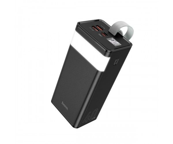 Hoco J86 Powermaster 22.5W fully compatible power bank(40000 mAh) Black
