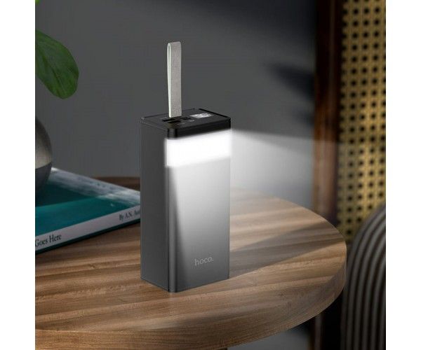Hoco J86 Powermaster 22.5W fully compatible power bank(40000 mAh) Black