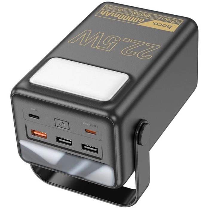 Hoco J110 Powerful 22.5W 60 000 mAh Black