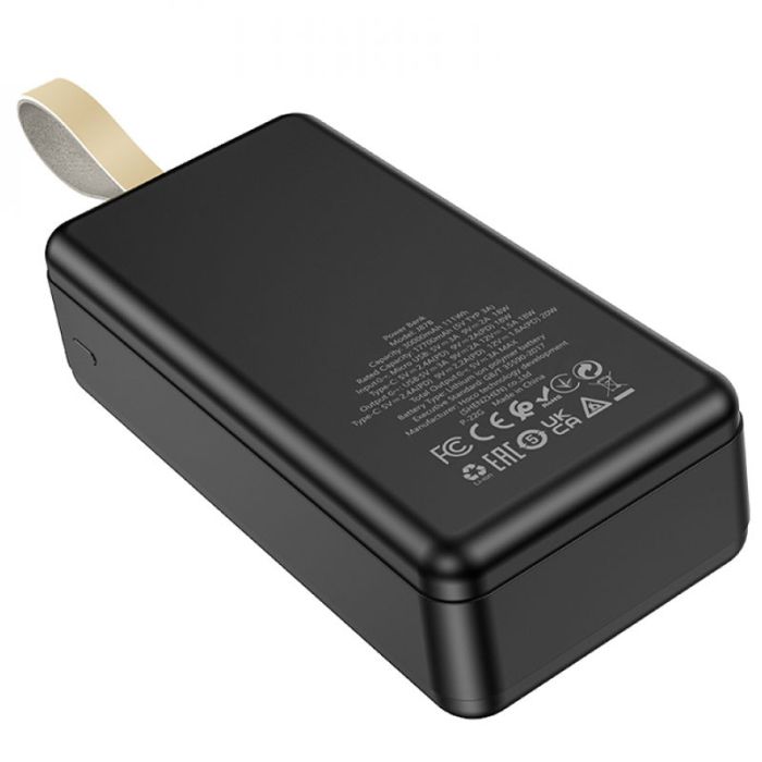 Hoco J87B Tacker PD20W+QC3.0 30000 mAh Black