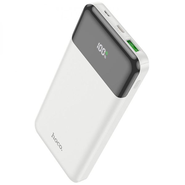 Hoco J102 Cool figure PD20W+QC3.0 10000 mAh White