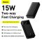 Baseus Bipow Digital Display Overseas 20000 mAh 15W (PPBD050101) чорний
