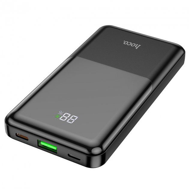 Hoco Q9 Shell PD20W+QC3.0 10000 mAh, Чорний