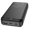 Hoco J87A-20000 mAh Micro-USB/Type-C, USB, швидка зарядка QC3.0 Чорний