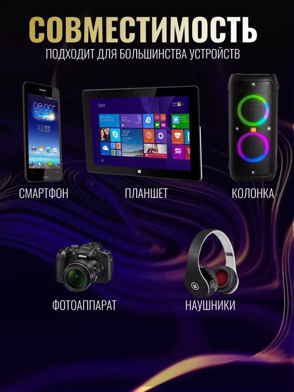 Hoco J111B-30000 mAh потужний 2 USB, Micro-USB/Type-C Чорний