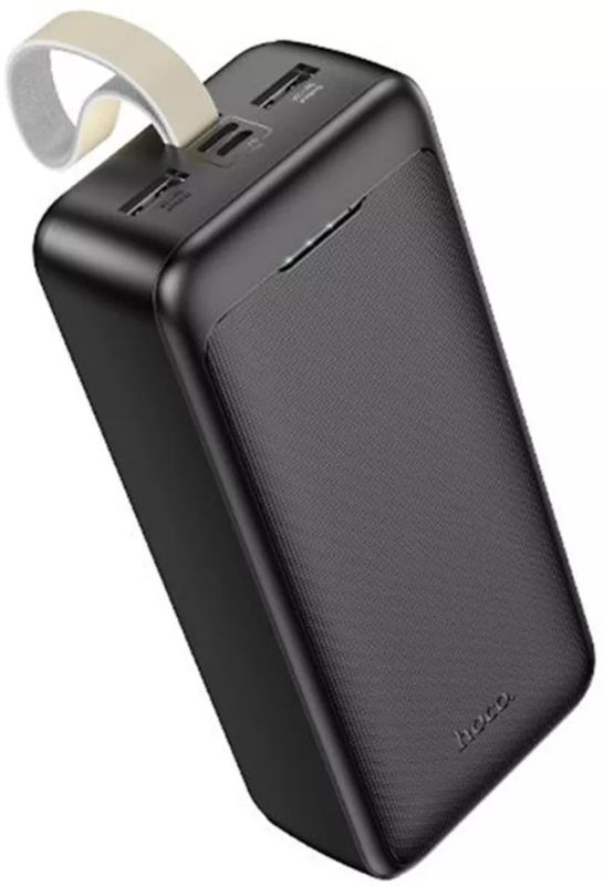 Power Bank повербанк Hoco J111B-30000MAH потужний 2 USB, Micro-USB/Type-C Чорний