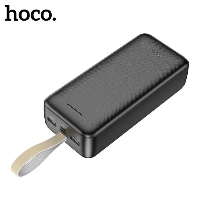 Hoco J111B-30000 mAh потужний 2 USB, Micro-USB/Type-C Чорний