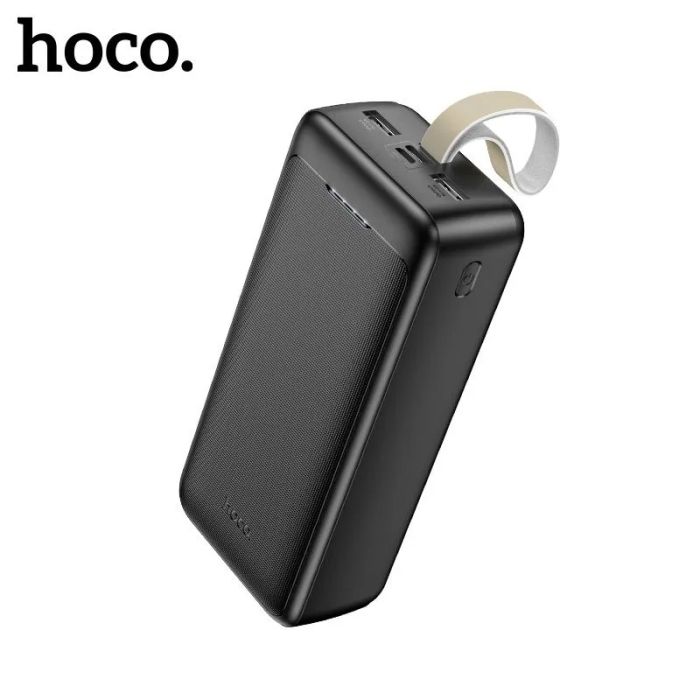 Hoco J111B-30000 mAh потужний 2 USB, Micro-USB/Type-C Чорний