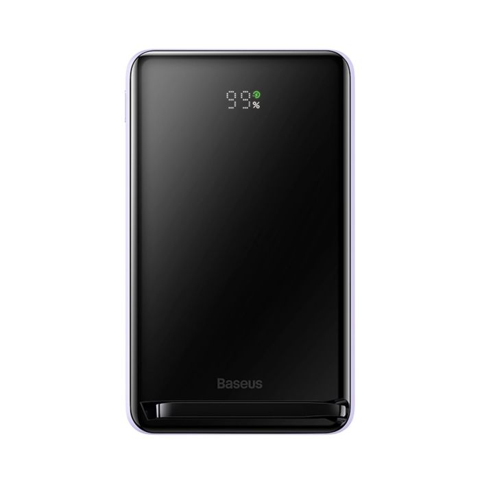 Baseus Magnetic Bracket 10000 mAh 20W (Qi 15W) (PPCX080005) Purle