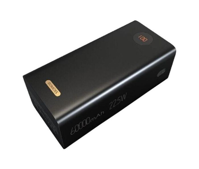 Romoss PEA60 60000 mAh 3USB+Type-C, PD/QC, 22.5W 5A black