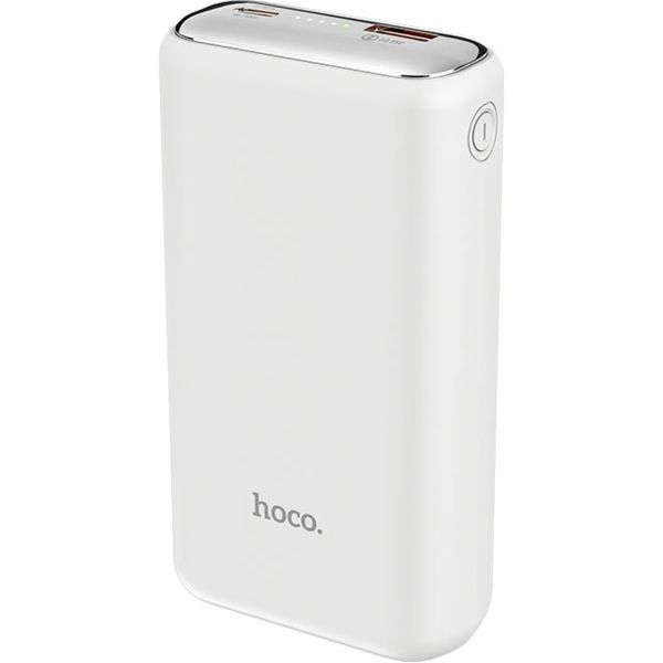 Зовнішній акумулятор Hoco Q1A Kraft 20000mAh 20W White (736178) [101161]