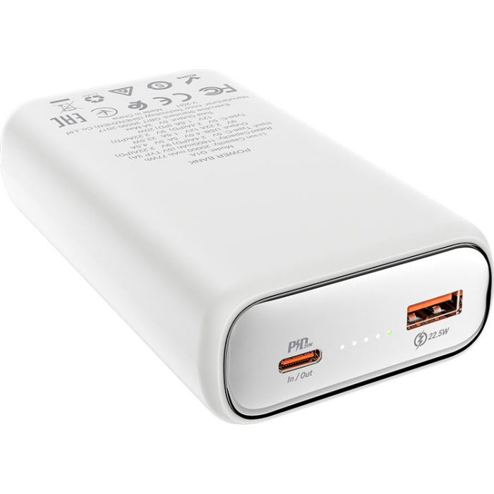 Hoco Q1A Kraft 20000 mAh 20W White (736178) [101161]