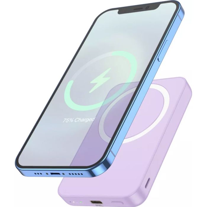 Hoco J109 Easy MagSafe 5000 mAh 20W Purple [101294]