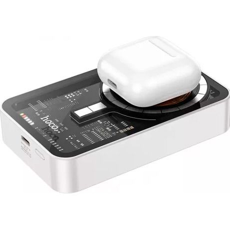 Hoco Q10A Transparent MagSafe 10000 mAh 20W White [101297]