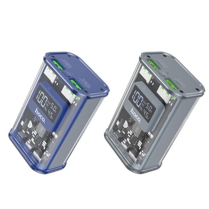Повербанк Power Bank 10000 mAh 22.5W Hoco J105 Grey