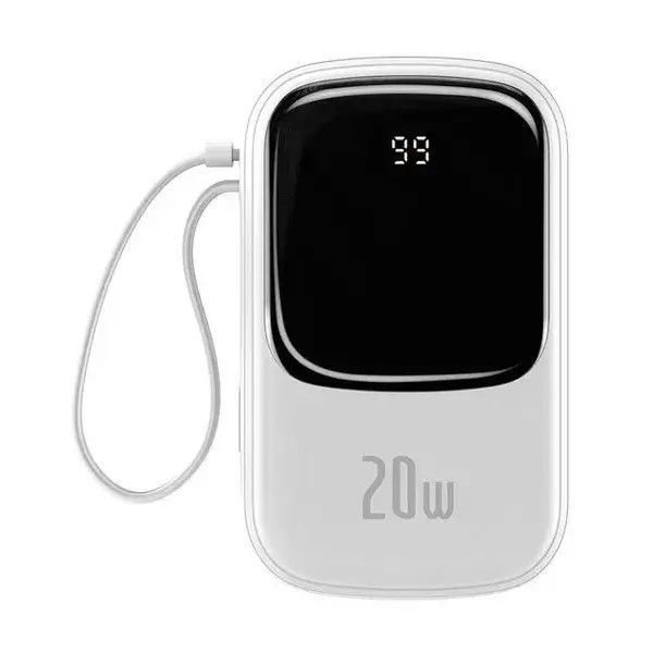 Baseus Qpow Pro 10000 mAh 20W PPQD020002 білий