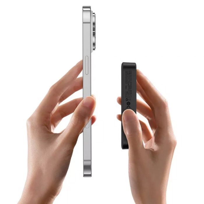 Baseus MagPro Magnetic Bracket 20W с БЗП5000 mAh (PPCXZ05) Black