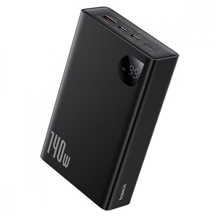 Baseus Adaman Digital Display | 24000 mAh, 140W, PD/QC| Чорний