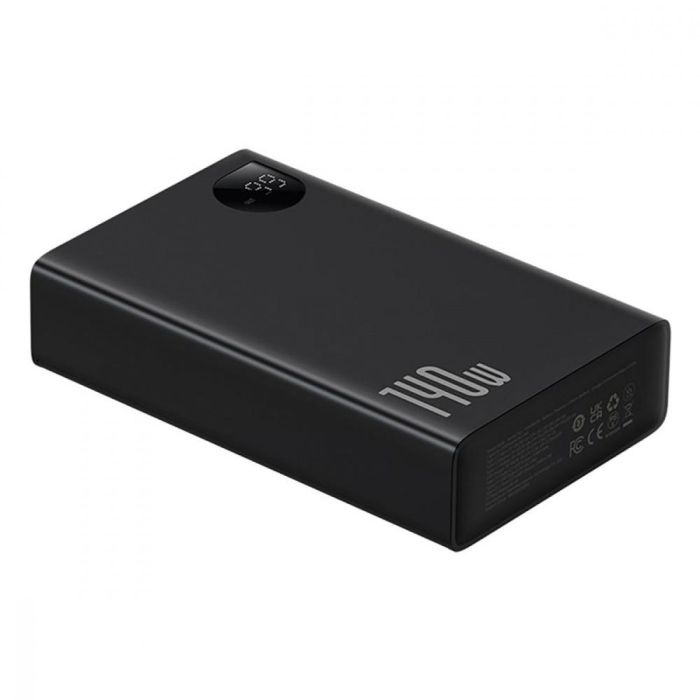 Baseus Adaman Digital Display | 24000 mAh, 140W, PD/QC| Чорний