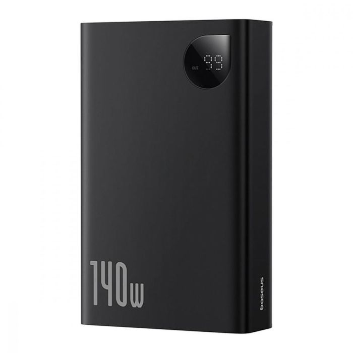 Baseus Adaman Digital Display | 24000 mAh, 140W, PD/QC| Чорний