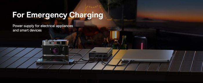 Baseus Adaman Digital Display | 24000 mAh, 140W, PD/QC| Чорний