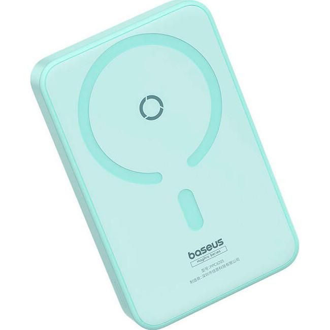 Baseus Mag Magnetic Bracket 5000 mAh 20W Magsafe Type-C Синій
