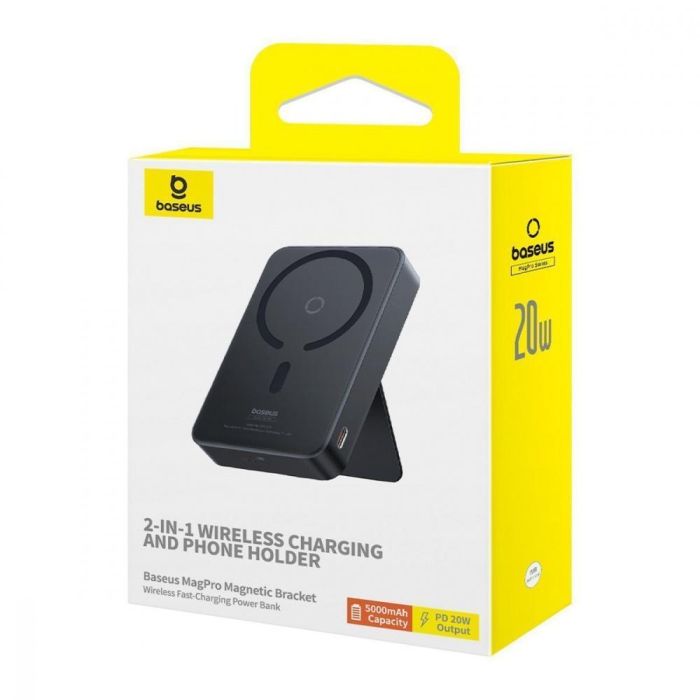 Baseus Mag Magnetic Bracket 5000 mAh 20W Magsafe Type-C Синій