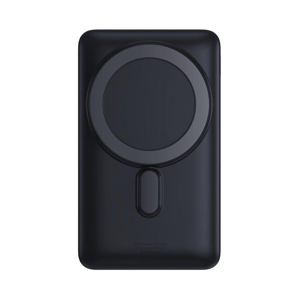 Зовнішній акумулятор повербанк power bank Baseus Magnetic Bracket Overseas Edition 20W 10000mAh Magsafe Чорний