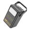 Hoco J110 PD22.5W+QC3.0 (22.5W) 60000 mAh з ліхтариком 3xUSB Black