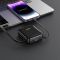 Hoco Q23 Blade із вбудованими кабелями 10000 mAh PD20W+QC3.0 with cable Type-C/Lightning (чорний)