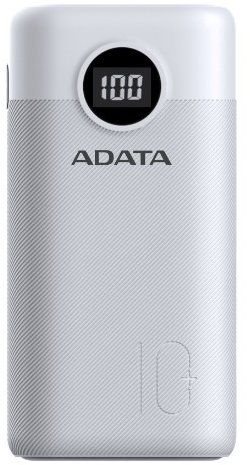 ADATA 10000 mAh Pd Qc 3.0 22.5W White (AP10000QCD-DGT-CWH)  