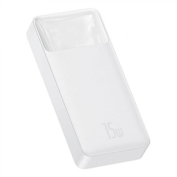 Baseus Bipow Digital Display Overseas 20000 mAh 15W (PPBD050102) білий