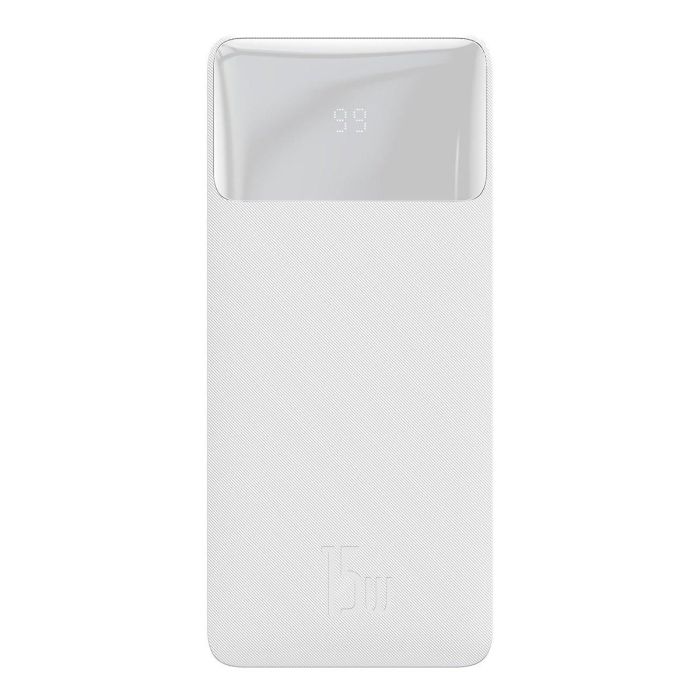 Baseus Bipow Digital Display Overseas 20000 mAh 15W (PPBD050102) білий