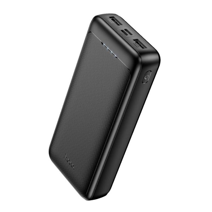 Hoco Smart charge J111A (20000 mAh) |2USB/Type-C, 2A| чорний