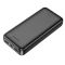 Hoco Smart charge J111A (20000 mAh) |2USB/Type-C, 2A| чорний