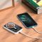 Hoco Transparent discovery edition magnetic fast charge Q10 5000 mAh |Type-C, 3A/20W, QC/PD| білий