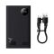 Baseus Adaman2 Digital Display Fast Charge 20000 mAh (VOOC Edition) |2USB/Type-C, PD/QC, 30W/3A| чорний